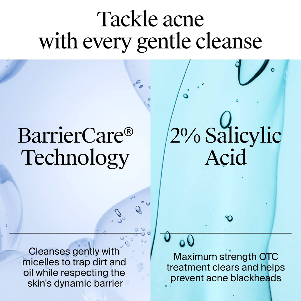 Neutrogena Oil-Free Acne Face Wash, Fragrance Free, 2% Salicylic Acid, 9.1 fl oz
