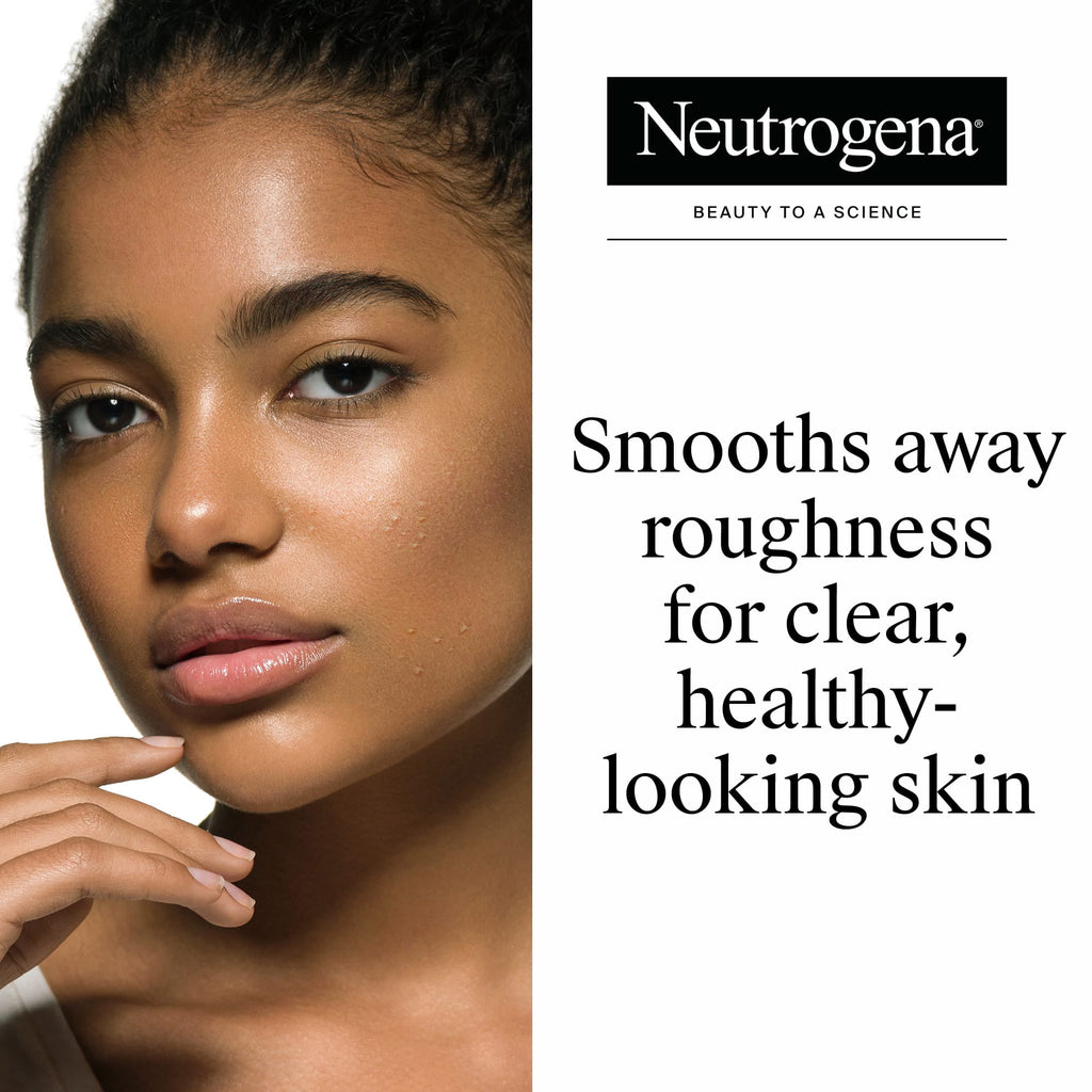 Neutrogena Oil-Free Pink Grapefruit Face Scrub, Salicylic Acid Acne Face Wash, 4.2 fl oz