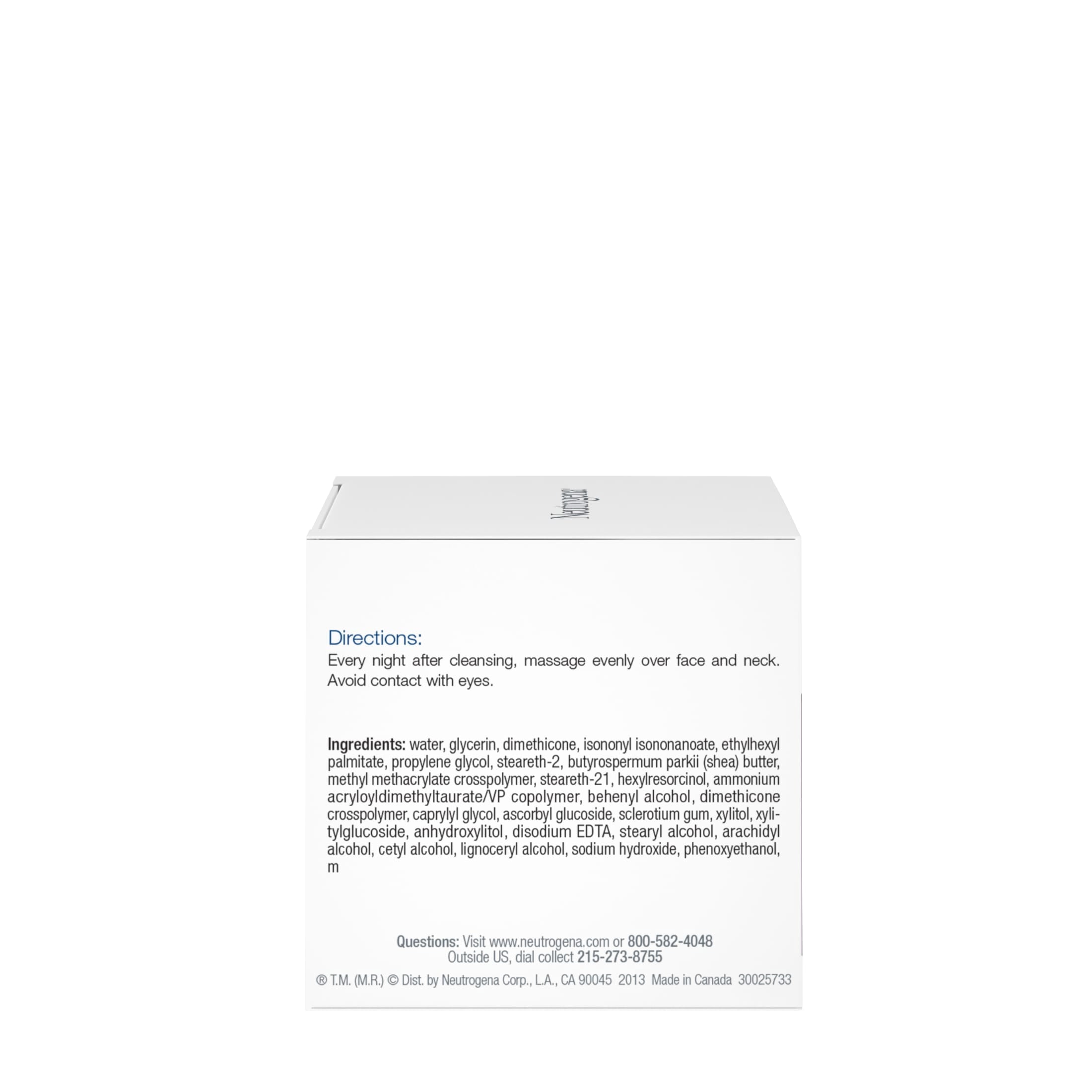 Neutrogena Triple Age Repair Night Cream Face Moisturizer, Anti Aging Night Cream for Women, 1.7 oz