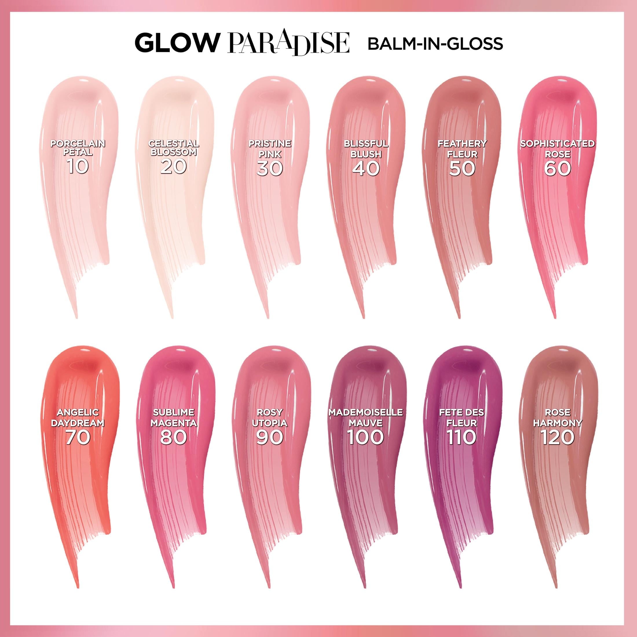 L'Oreal Paris Glow Paradise Lip Balm-in-Gloss, Porcelain Petal