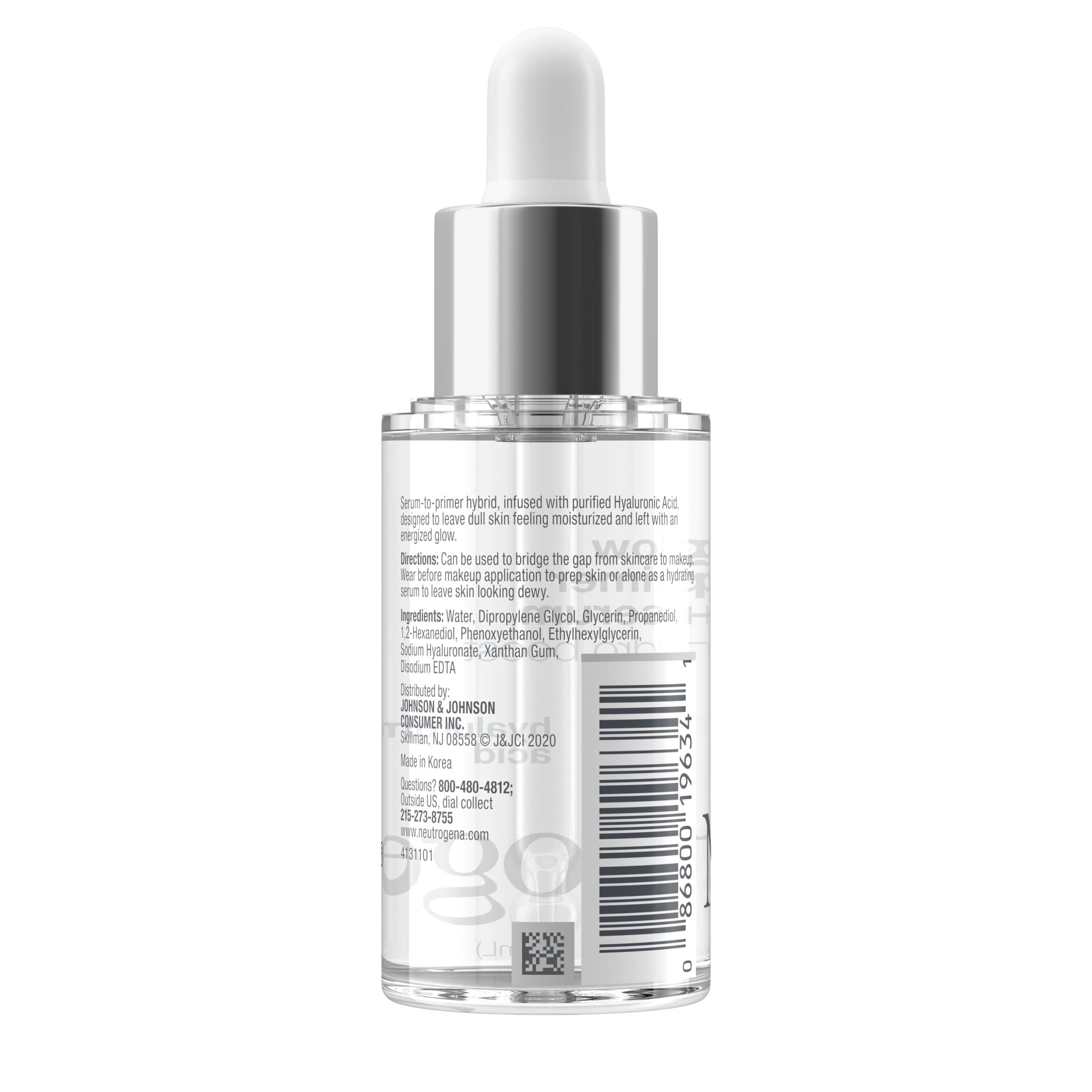Neutrogena Hydro Boost Glow Booster Primer & Serum, 1.0 fl. oz
