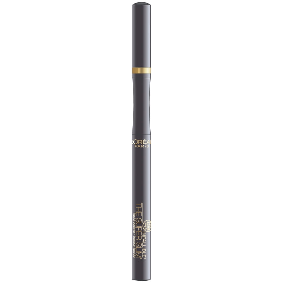 L'Oreal Paris Infallible Super Slim Long-Lasting Liquid Eyeliner, Gray