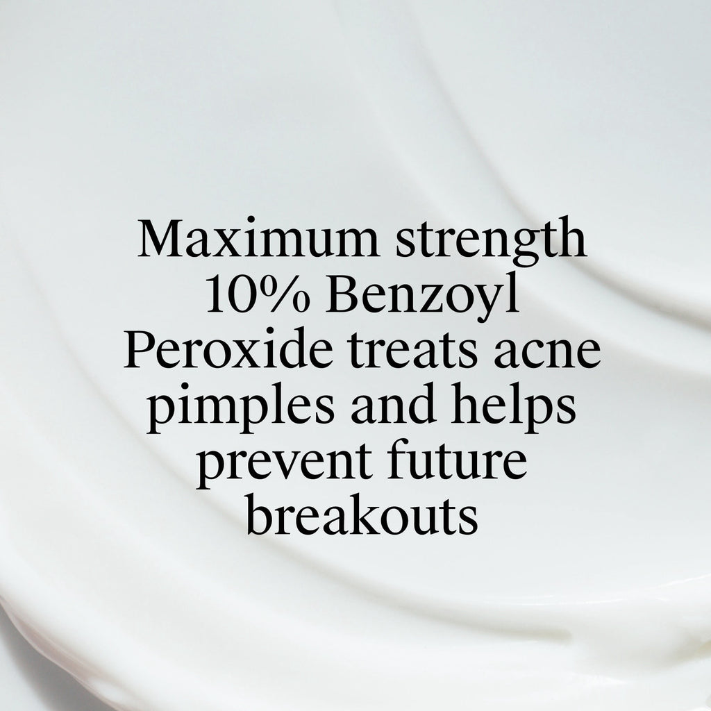 Neutrogena Rapid Clear Acne Spot Treatment, Benzoyl Peroxide 10% Pimple Cream, 1 oz