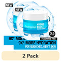 (2 pack) Neutrogena Hydro Boost Hyaluronic Acid Water Cream, Face Moisturizer, 0.5 fl oz
