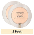 (2 pack) Neutrogena Mineral Sheers Powder Foundation, Classic Ivory 10,.34 oz