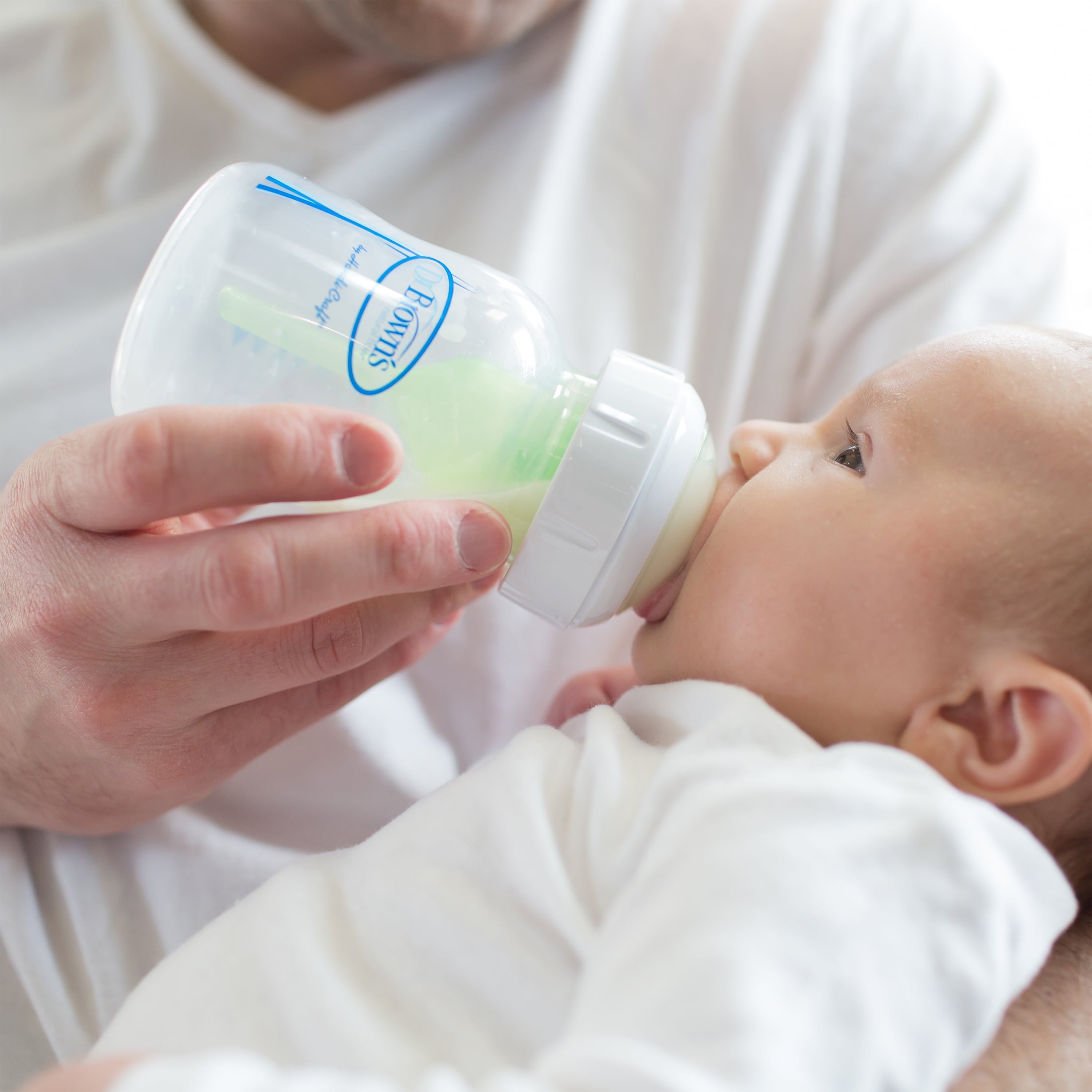 Dr. Brown's Options+ Wide-Neck Baby Bottle Nipple - Preemie, Slowest Flow - 6-Pack - 0m+