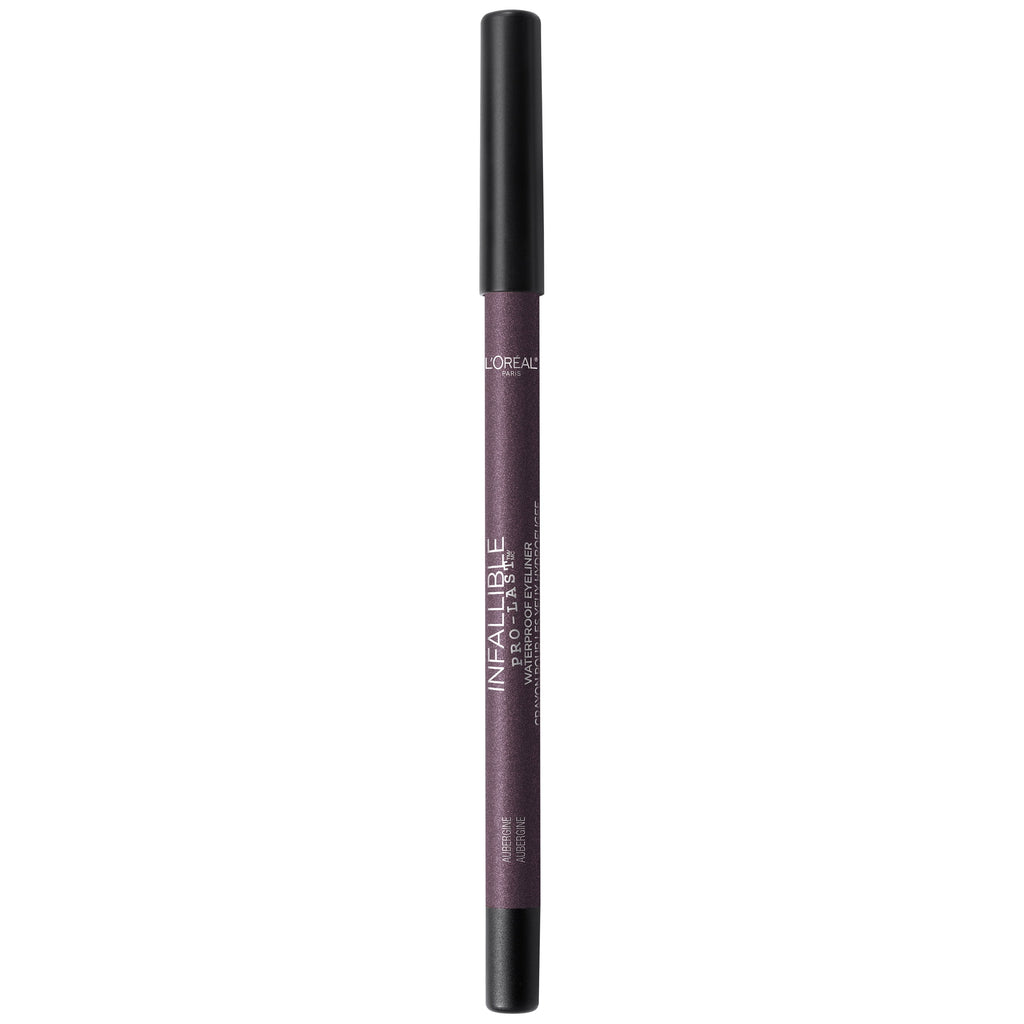 L'Oreal Paris Infallible Pro-Last Waterproof, Up to 24HR Pencil Eyeliner, Aubergine, 0.042 oz.