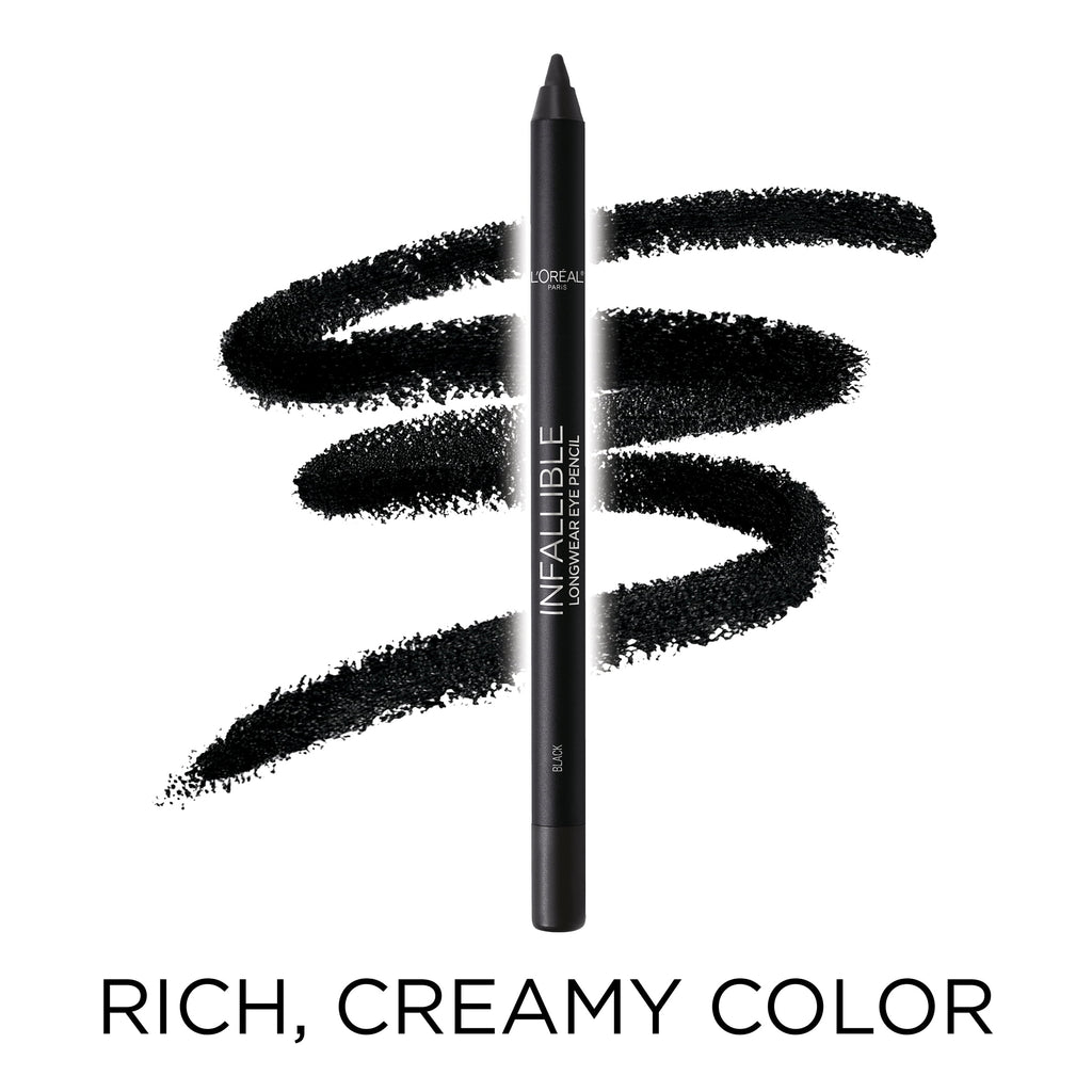 L'Oreal Paris Infallible Pro-Last Waterproof, Up to 24HR Pencil Eyeliner, Aubergine, 0.042 oz.