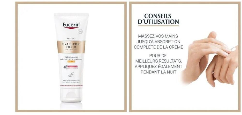 Eucerin Hyaluron-Filler + Elasticity Anti-Brown Spots & Anti-Aging Hand Cream SPF30 75ml