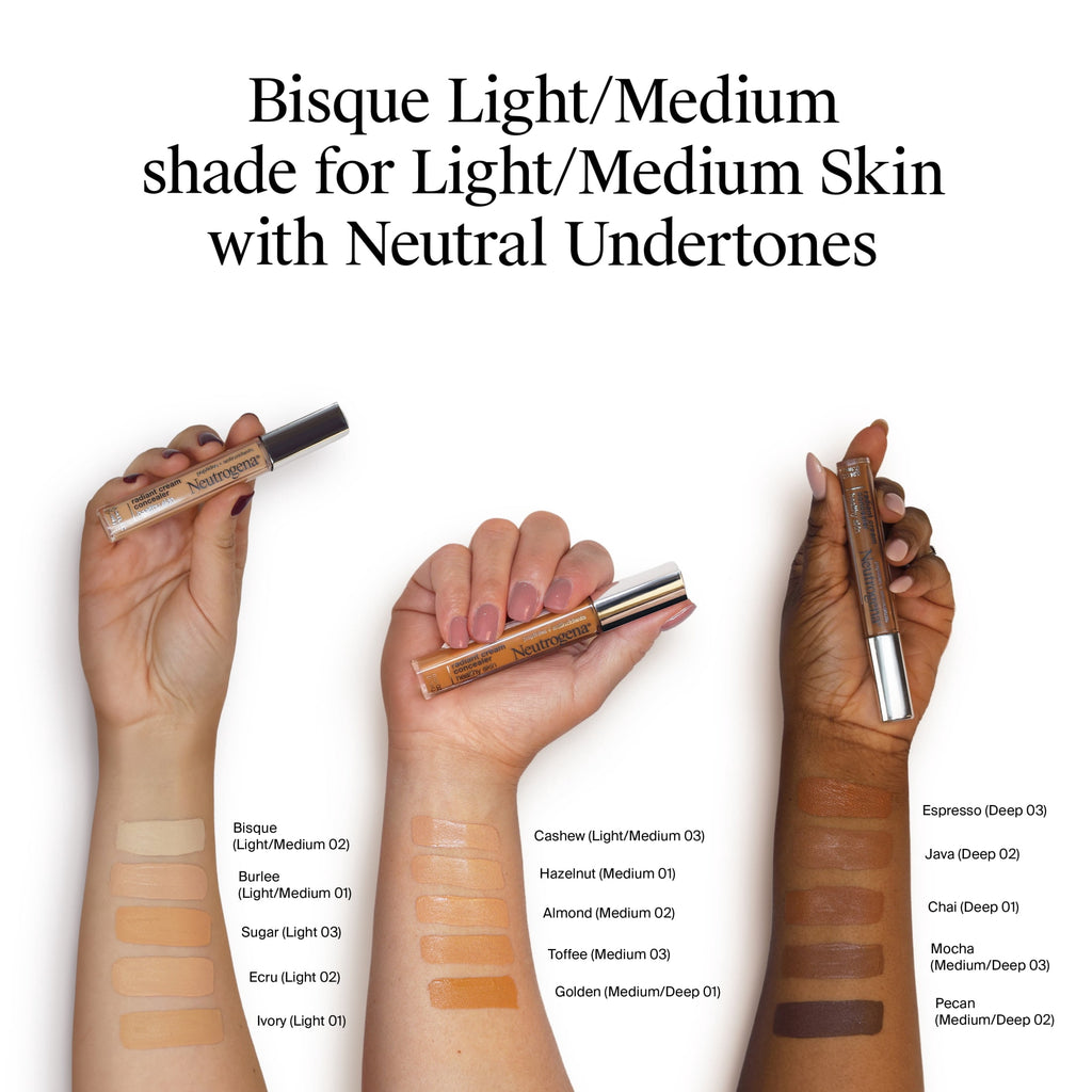 Neutrogena Healthy Skin Concealer, Ecru Light 02, 0.24 fl. oz