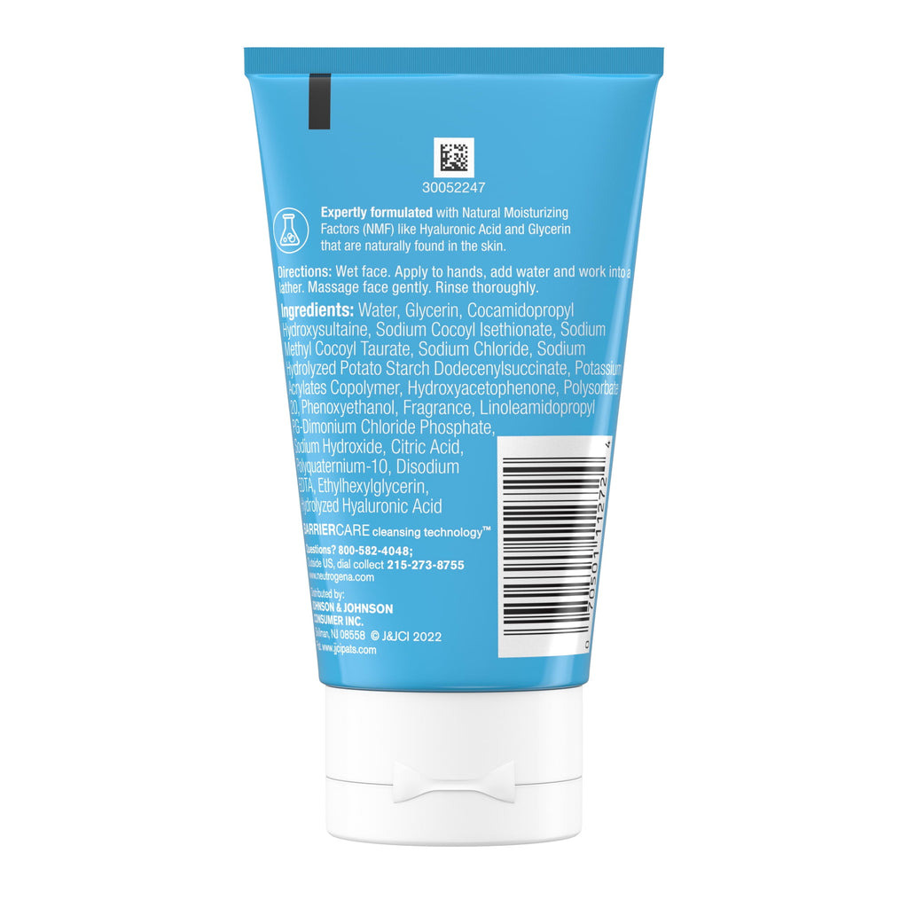 (2 pack) Neutrogena Hydro Boost Hyaluronic Acid Facial Cleansing Gel, 2 fl. oz
