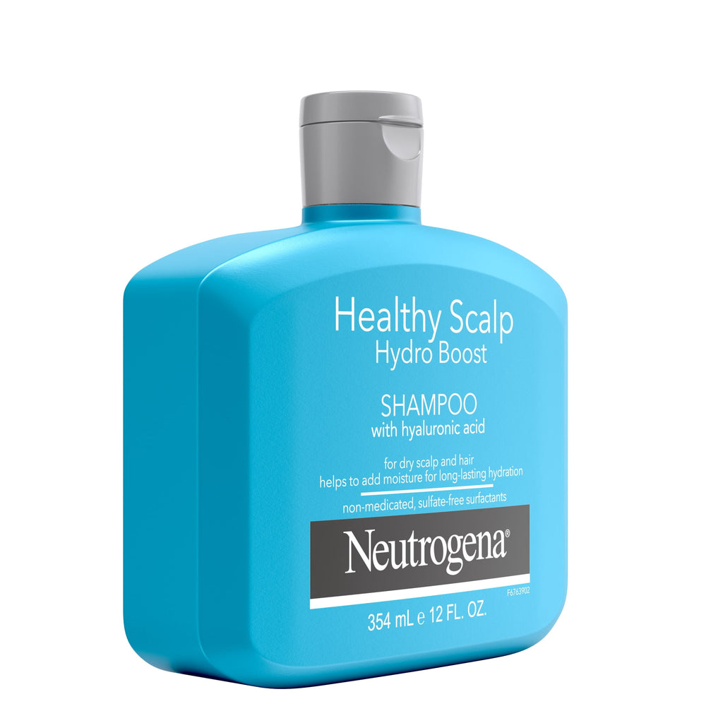 Neutrogena Hydrating Shampoo for Dry Scalp & Hair with Hyaluronic Acid, 12 fl oz