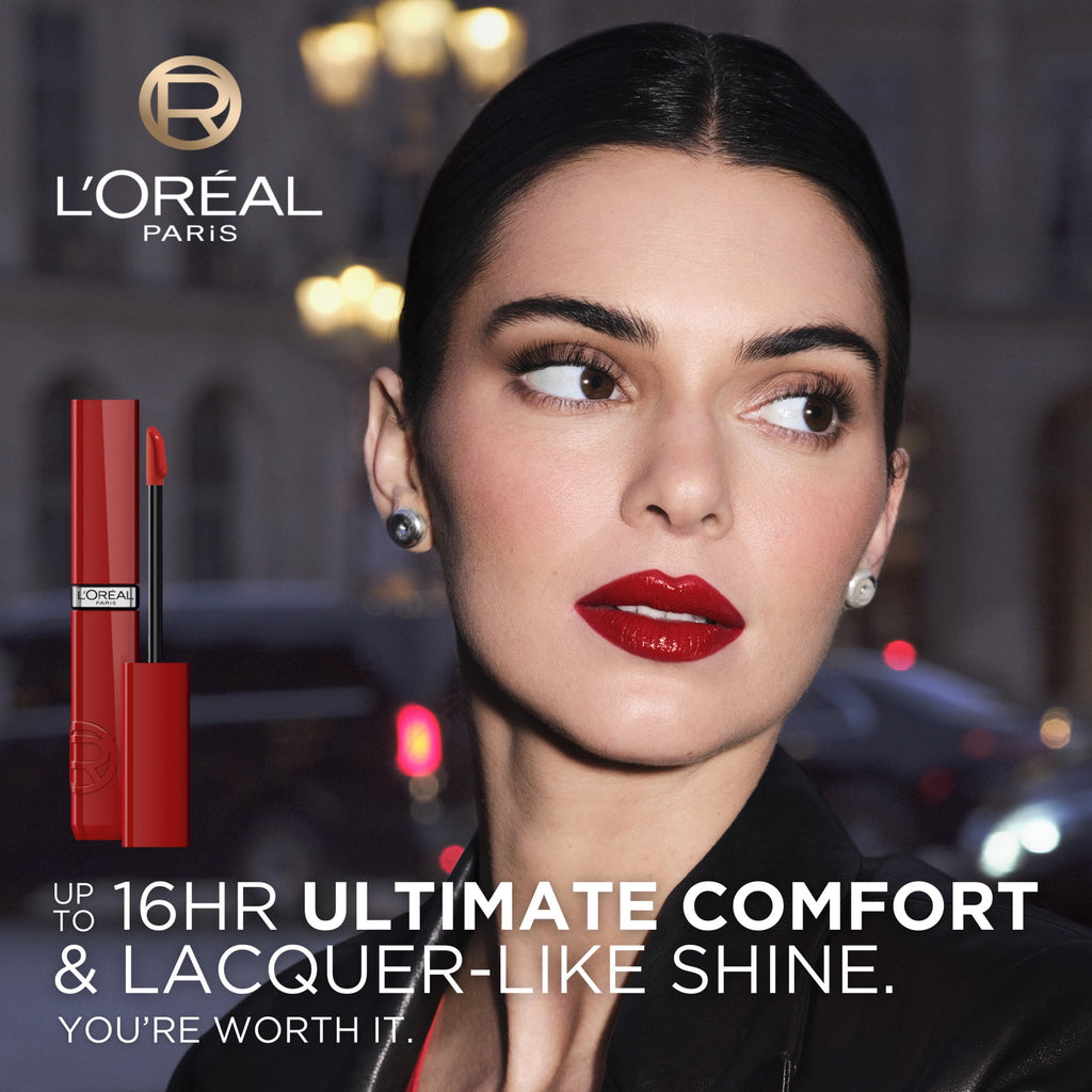 L'Oreal Paris Infallible Lacque Resistance Liquid Lipstick, Worth It Medium, 0.13 fl oz