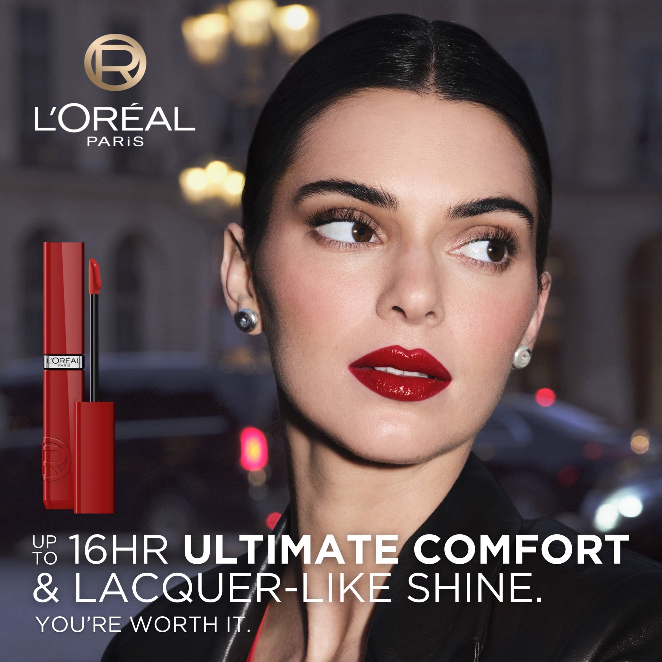 L'Oreal Paris Infallible Lacque Resistance Liquid Lipstick, Worth It Medium, 0.13 fl oz