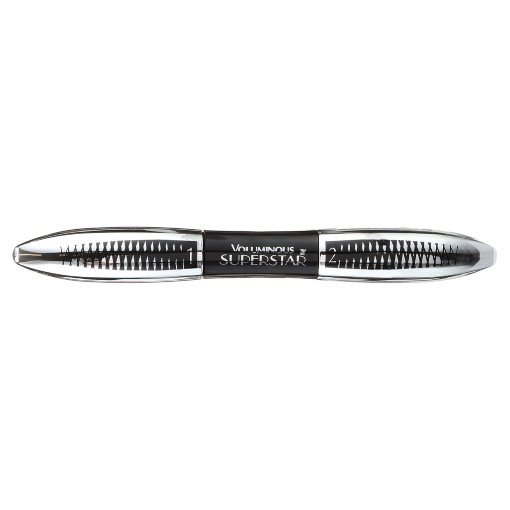 L'Oréal Paris Voluminous Superstar Washable Mascara, Blackest Black, 0.41 Fl Oz