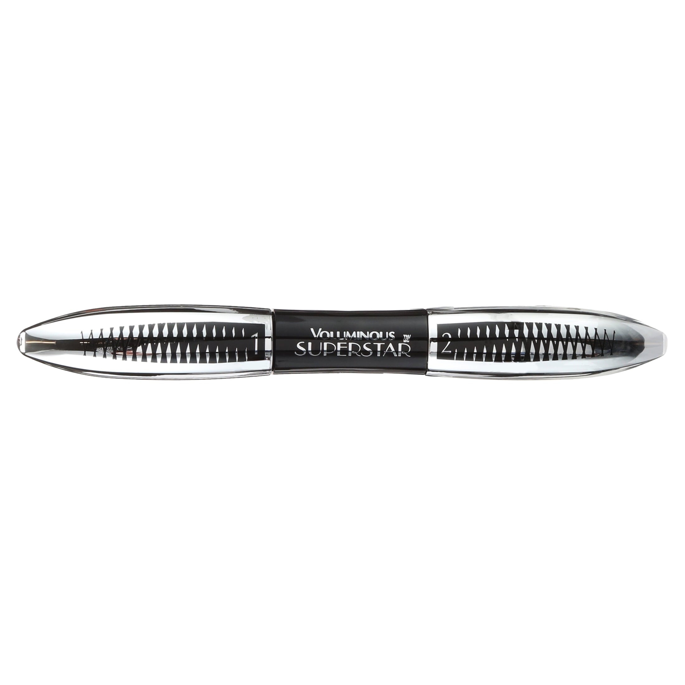 L'Oréal Paris Voluminous Superstar Washable Mascara, Blackest Black, 0.41 Fl Oz