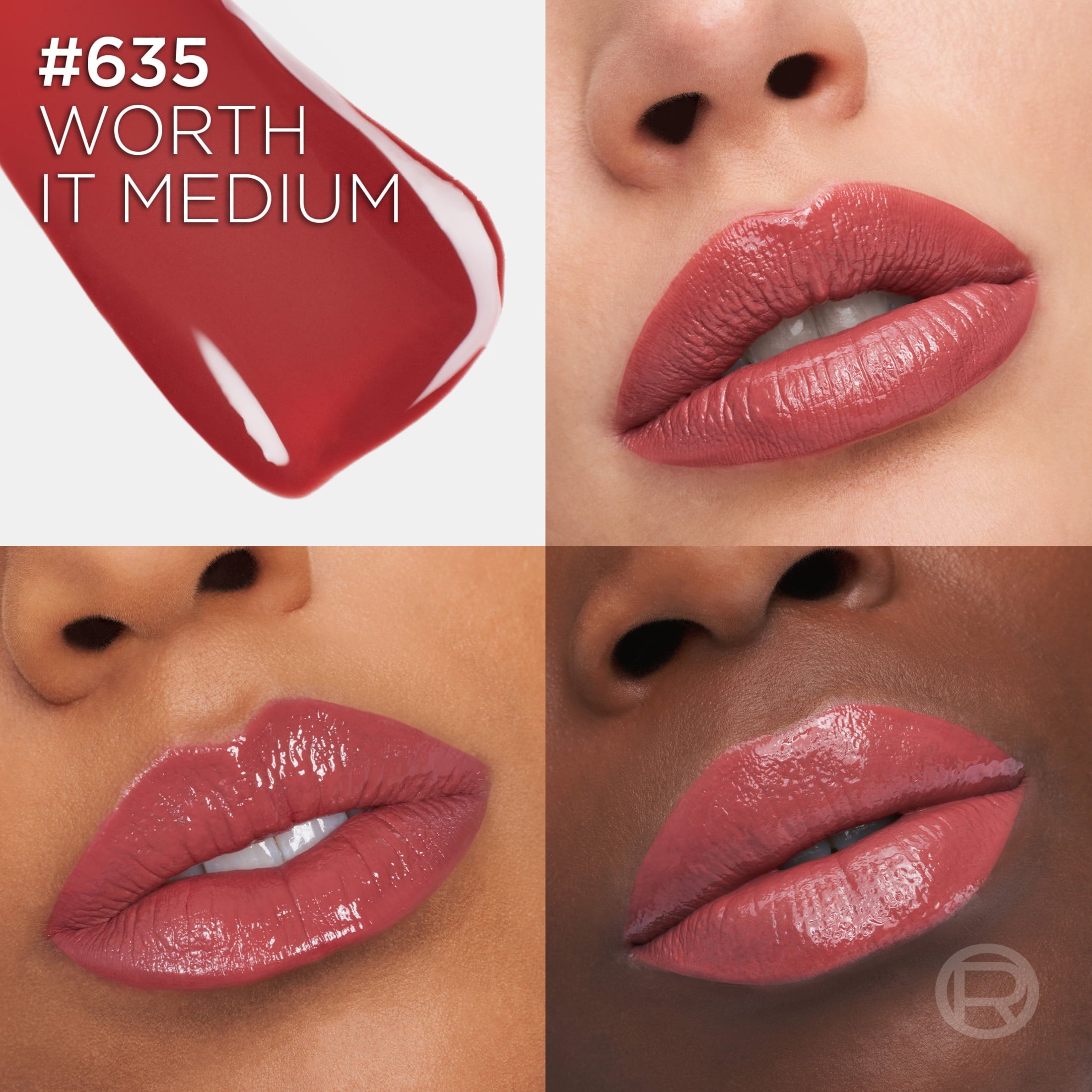 L'Oreal Paris Infallible Lacque Resistance Liquid Lipstick, Worth It Medium, 0.13 fl oz