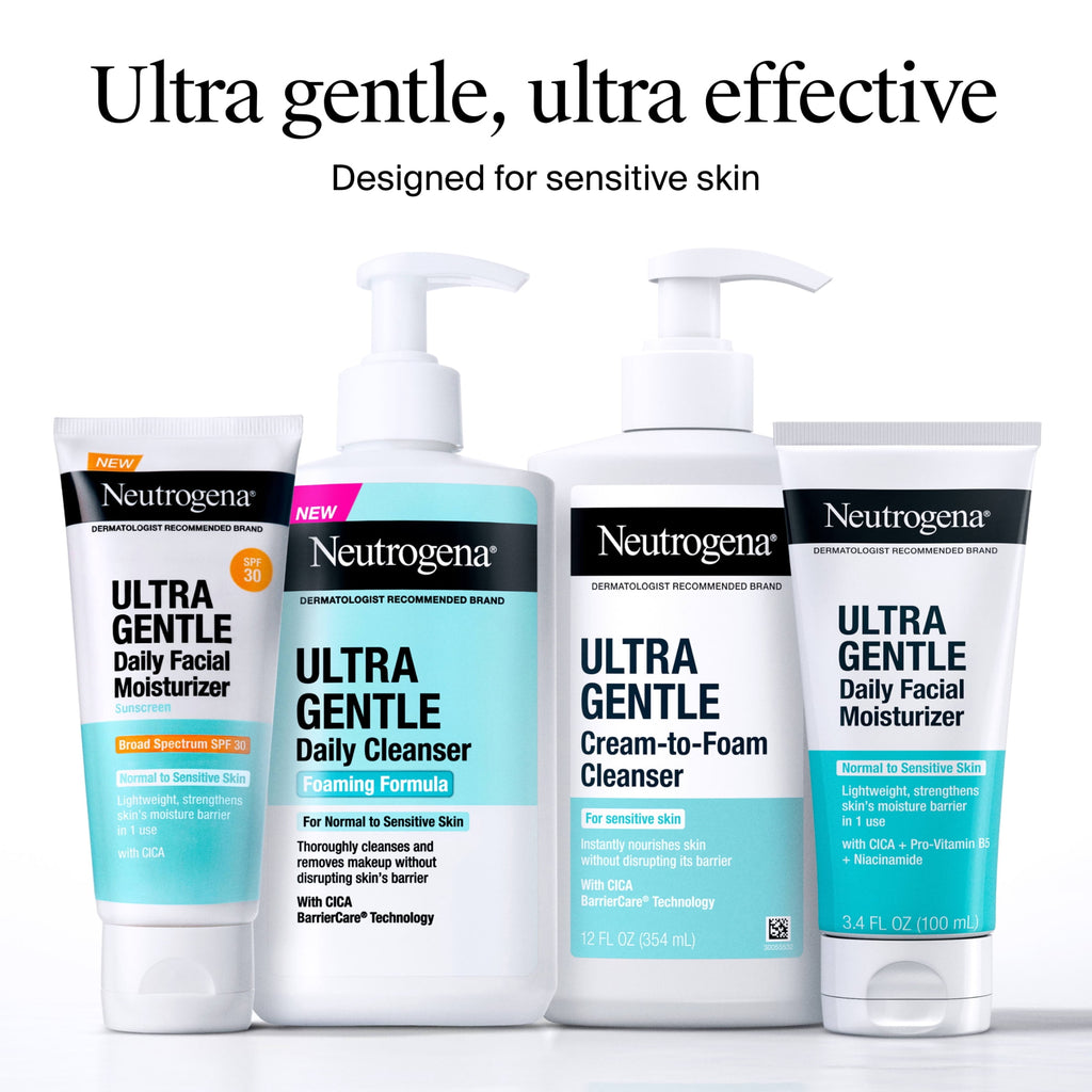 Neutrogena Ultra Gentle Daily Face & Body Moisturizing Cream, 11 oz