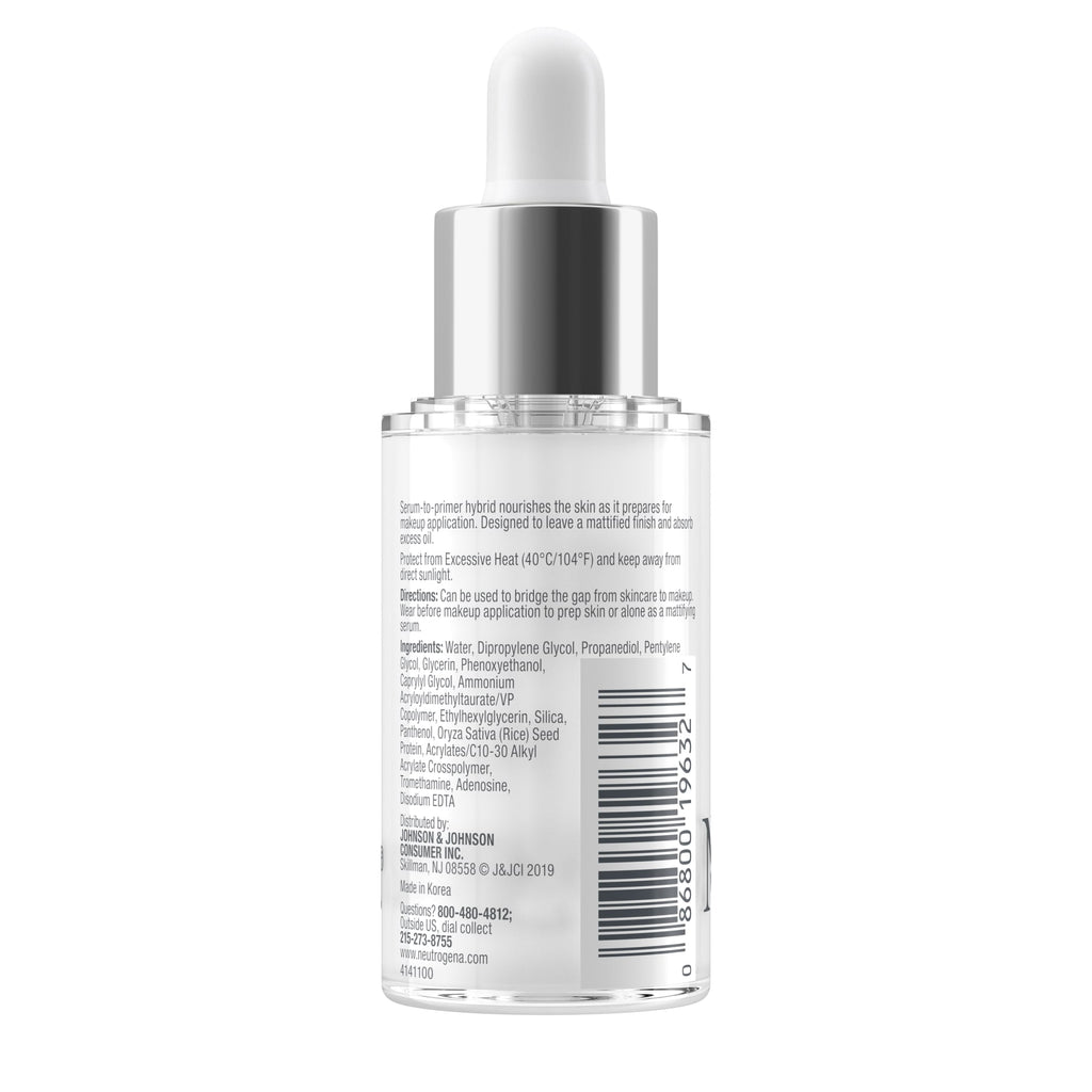 Neutrogena Shine Control Matte Booster Face Primer & Serum, 1.0 fl. oz