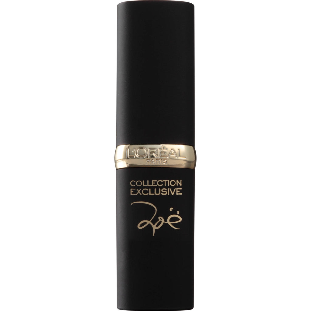 L'Oreal Paris Colour Riche Collection Exclusive Lipstick, Zoe's Red, 0.13 oz