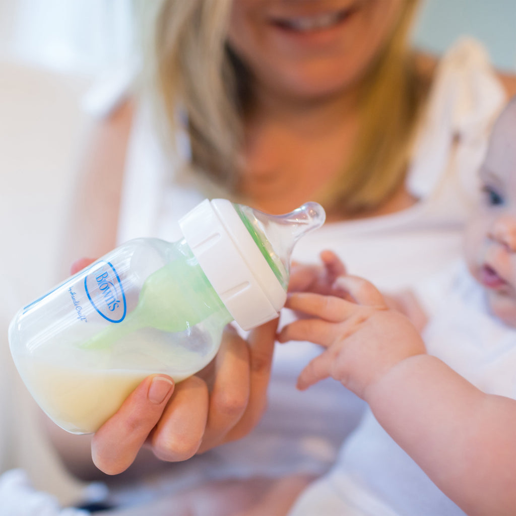 Dr. Brown's Options+ Wide-Neck Baby Bottle Nipple - Preemie, Slowest Flow - 6-Pack - 0m+