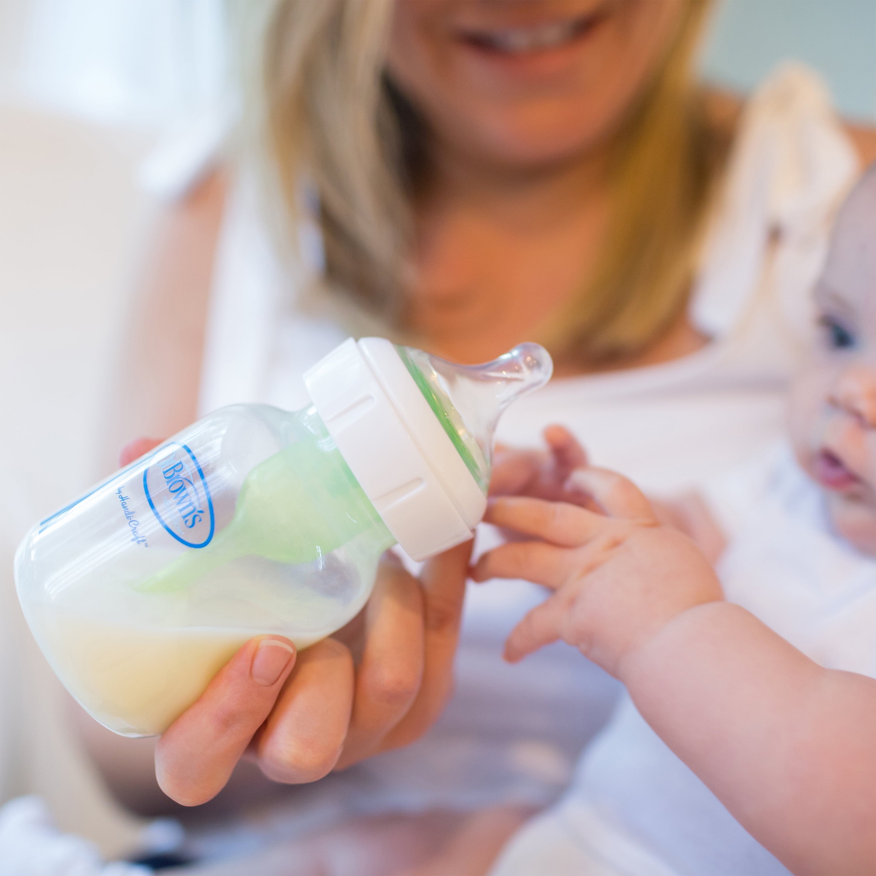Dr. Brown's Options+ Wide-Neck Baby Bottle Nipple - Preemie, Slowest Flow - 6-Pack - 0m+