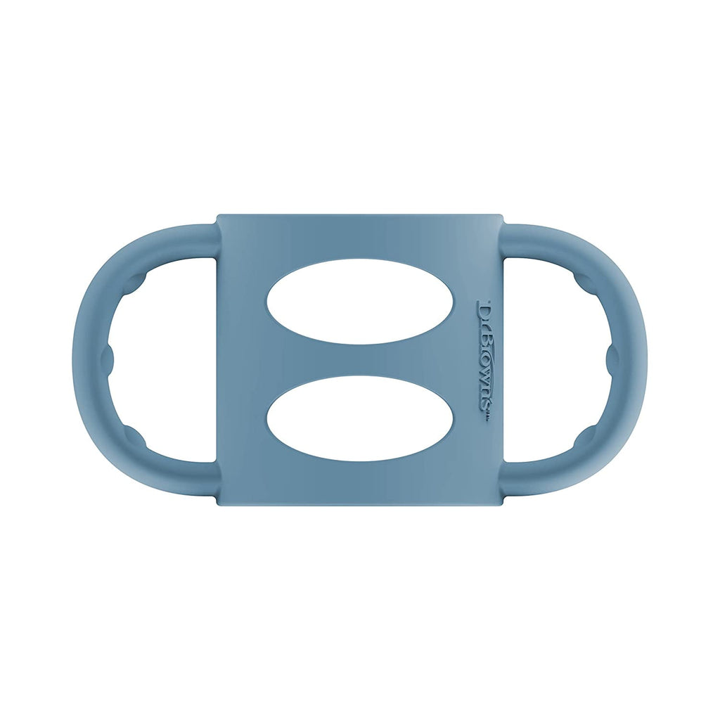 Dr. Brown's Narrow Baby Bottle Handles, 100% Silicone, Blue, 1-Pack