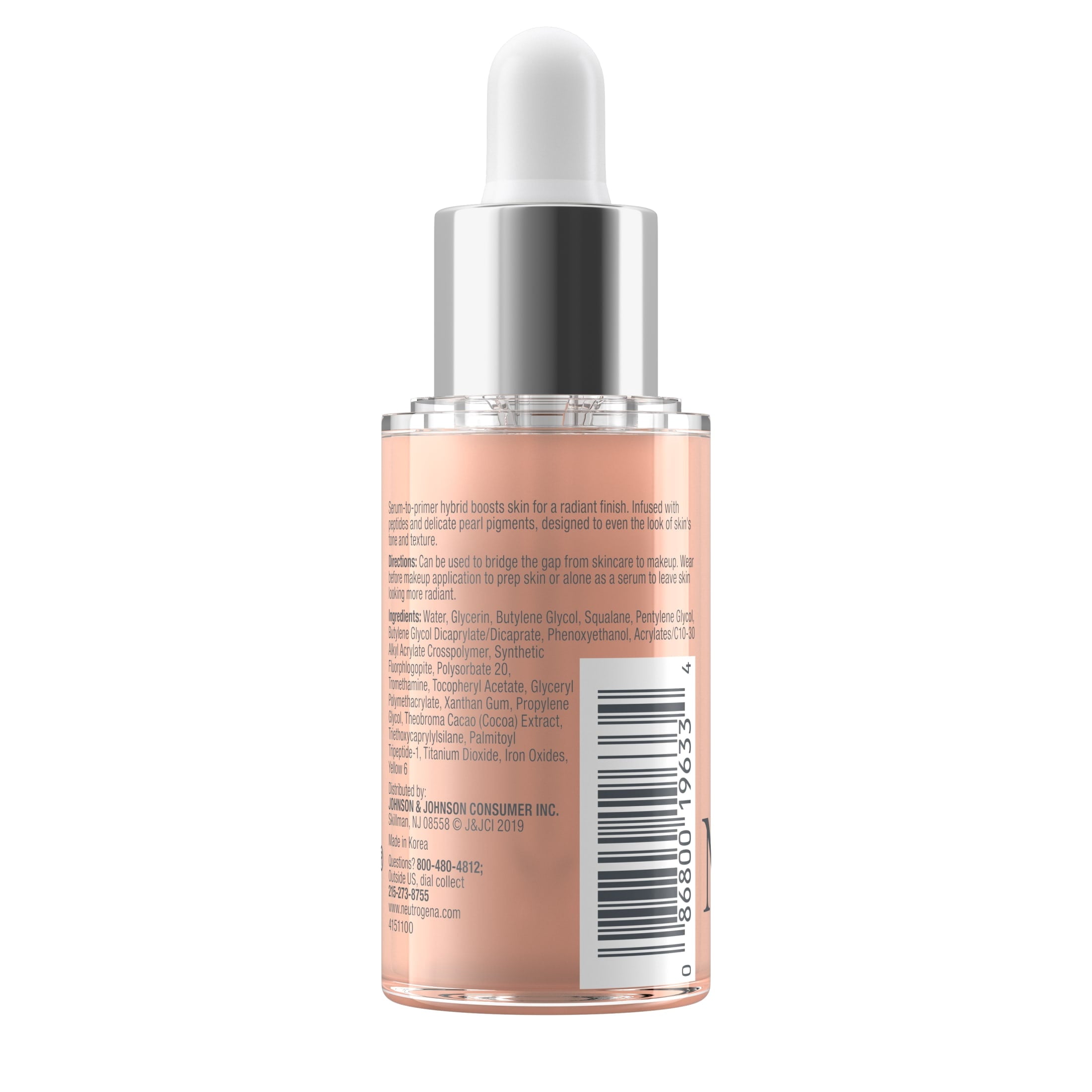 Neutrogena Healthy Skin Radiant Booster Primer & Serum, 1.0 fl. oz