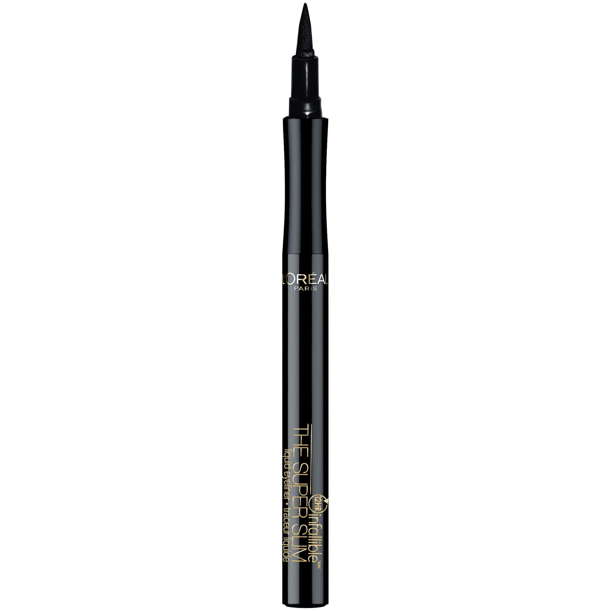 L'Oreal Paris Infallible Super Slim Long Lasting Liquid Eyeliner, Black