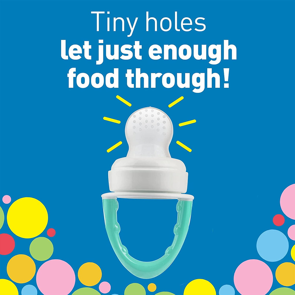 Dr. Brown's Designed to Nourish, Fresh Firsts Silicone Feeder, Solid Food Feeding, Mint, 1 Pack