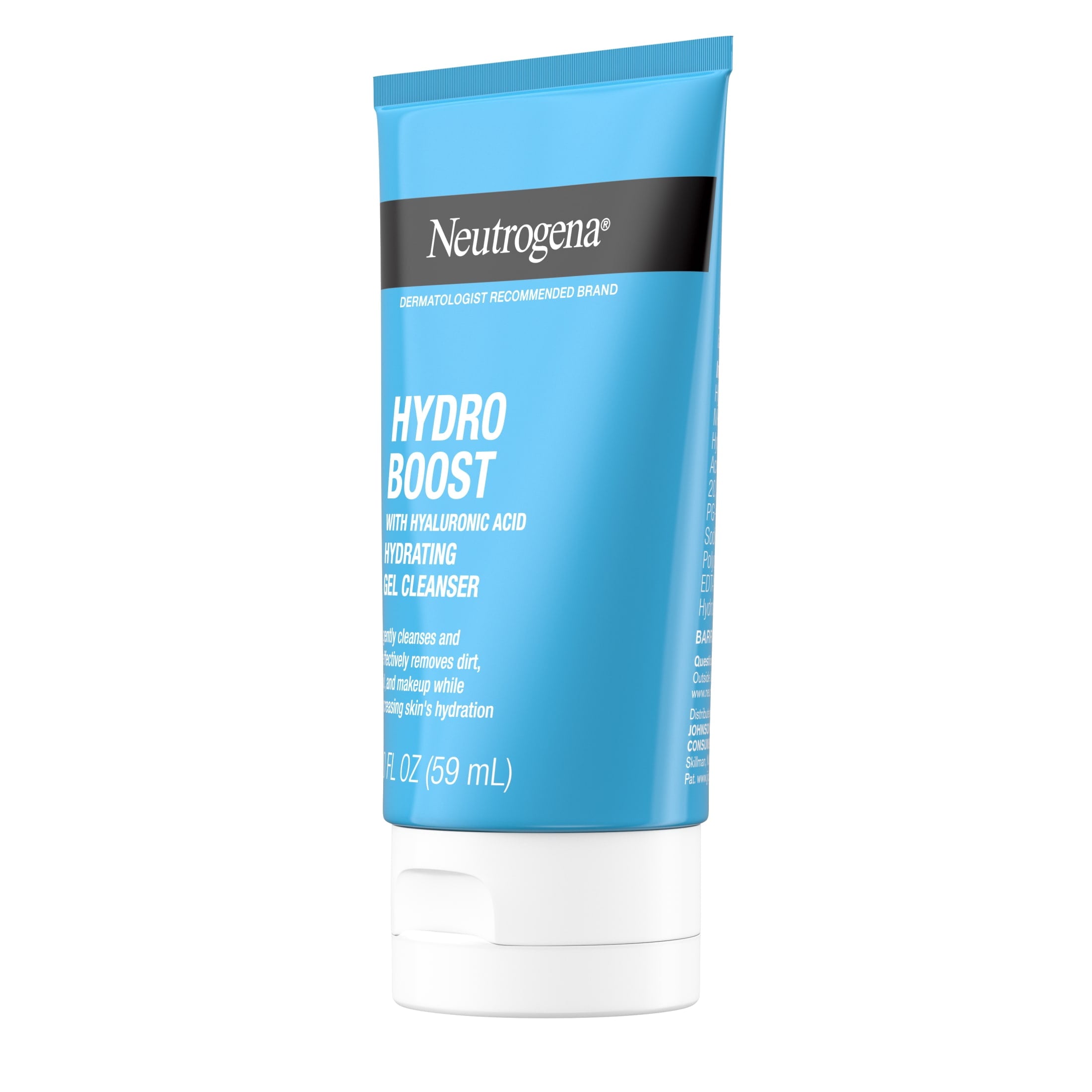 (2 pack) Neutrogena Hydro Boost Hyaluronic Acid Facial Cleansing Gel, 2 fl. oz
