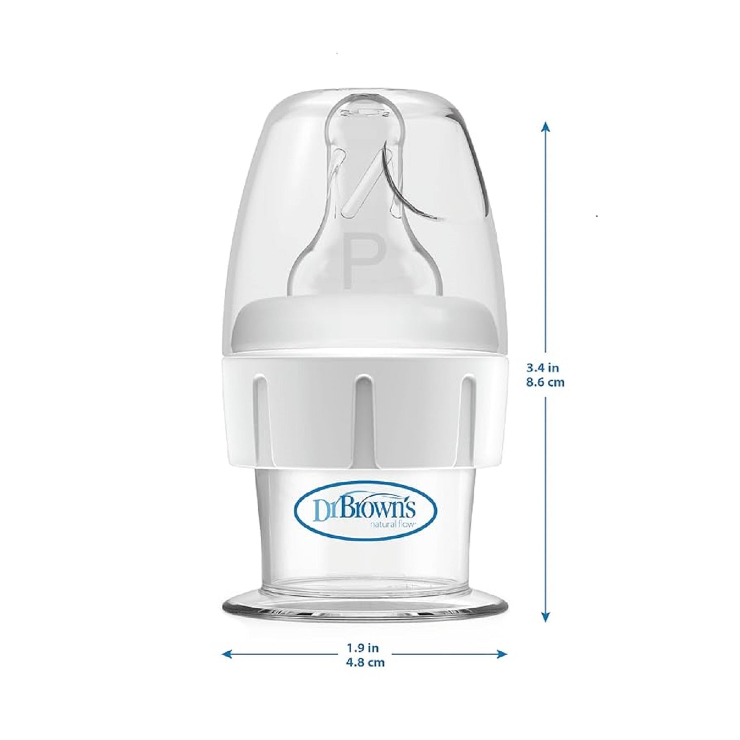 Dr. Brown's First Feeder Bottle with Preemie Nipple - 15cc - 3pk