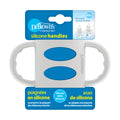 Dr. Brown's Milestones 100% Silicone Narrow Baby Bottle Handle Removable Easy-Grip, Gray 4m+, 1 Pack