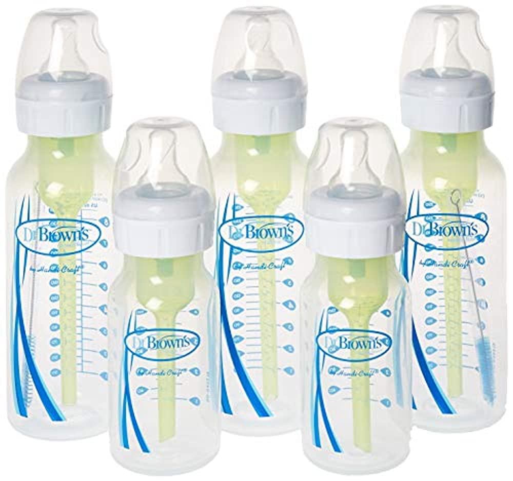 Dr. Brown's Baby Bottle Gift Set 6-Piece - green, one size