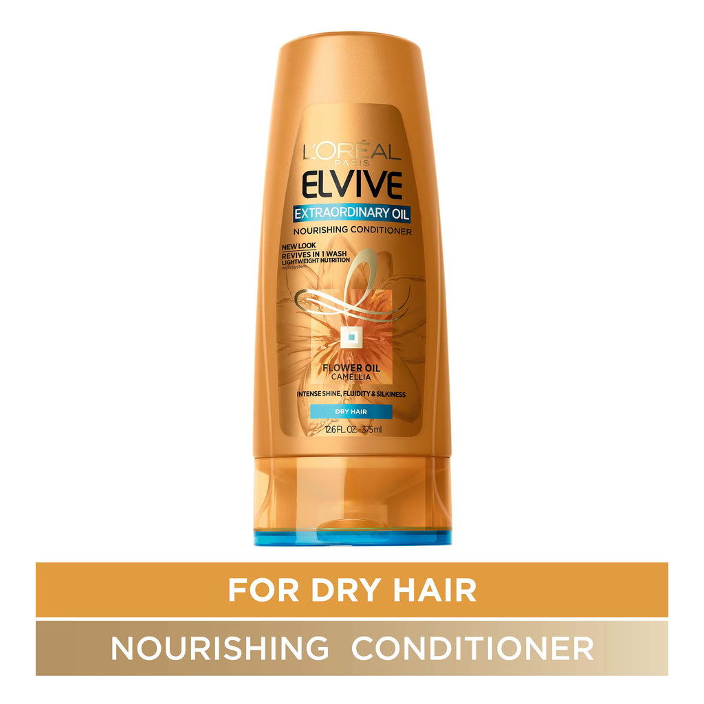 L'Oreal Paris Elvive Extraordinary Oil Nourishing Conditioner, Aging Hair, 12.6 fl. oz.