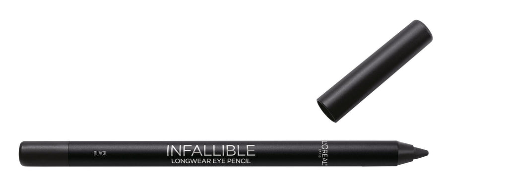 L'Oreal Paris Infallible Pro Last Waterproof Pencil Eyeliner, Black
