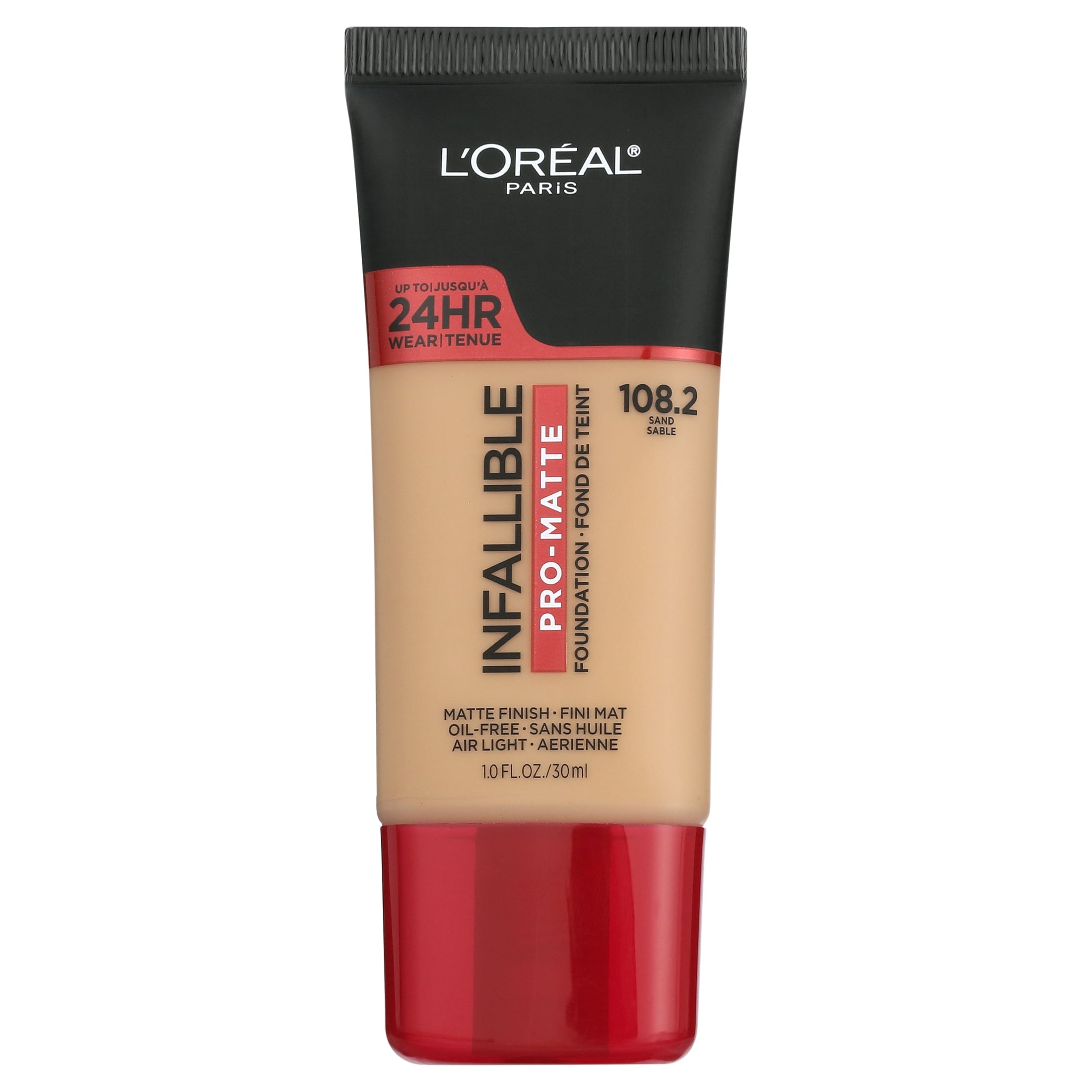 L'Oreal Paris Infallible Pro-Matte Blendable Foundation, Oil Free, Sand, 1 fl oz