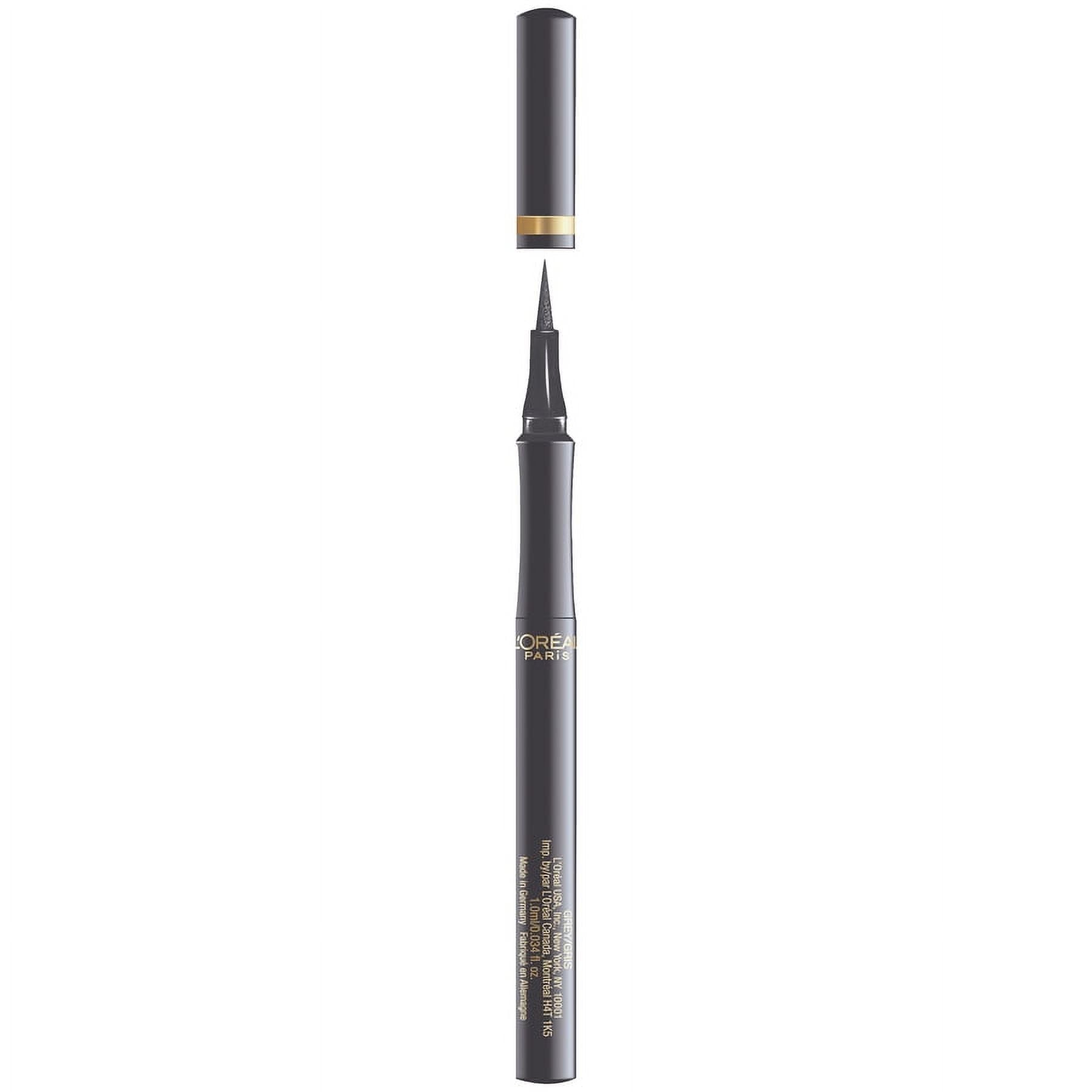 L'Oreal Paris Infallible Super Slim Long-Lasting Liquid Eyeliner, Gray