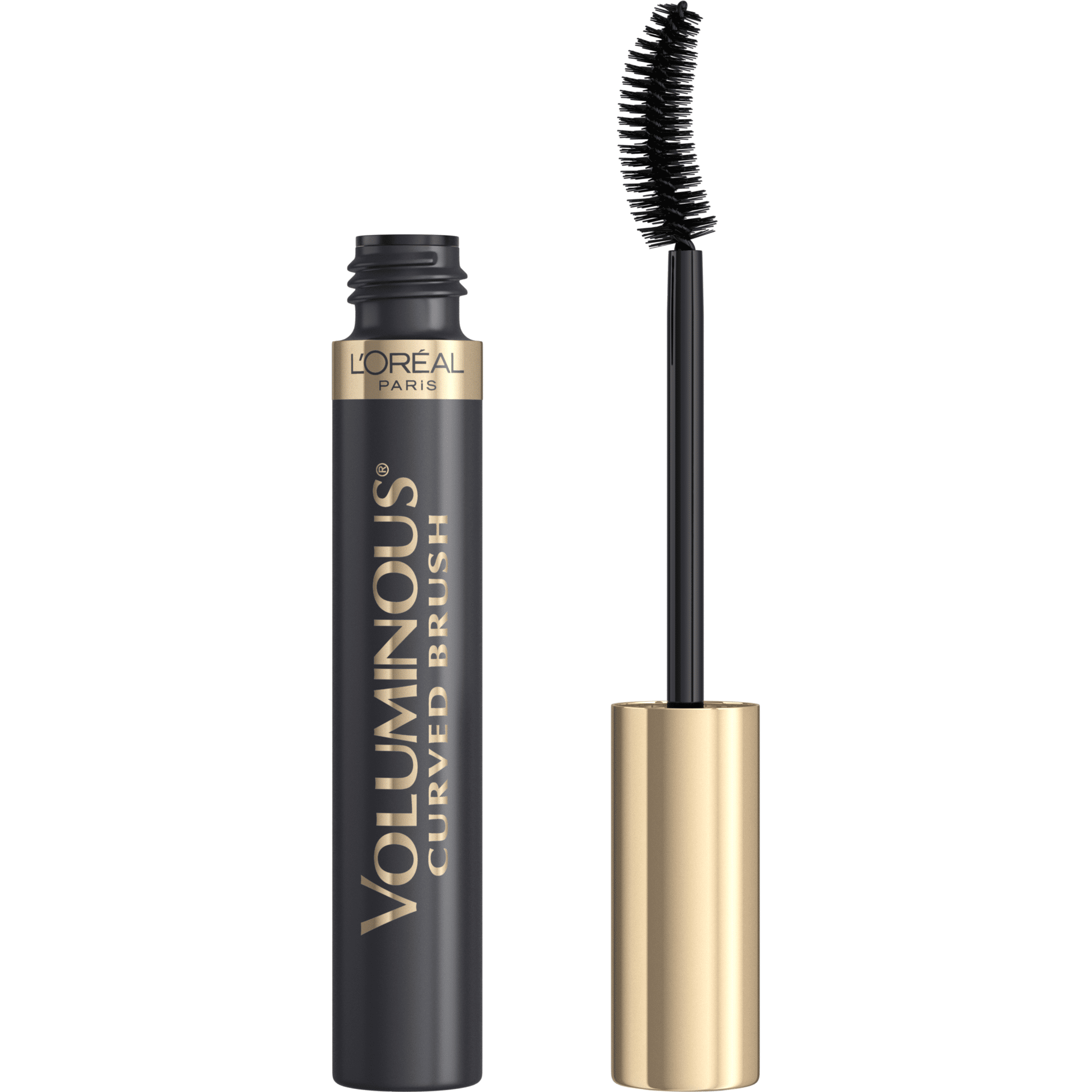 L'Oréal Paris Voluminous Original Curved Brush Mascara, Black Brown, 0.26 fl oz