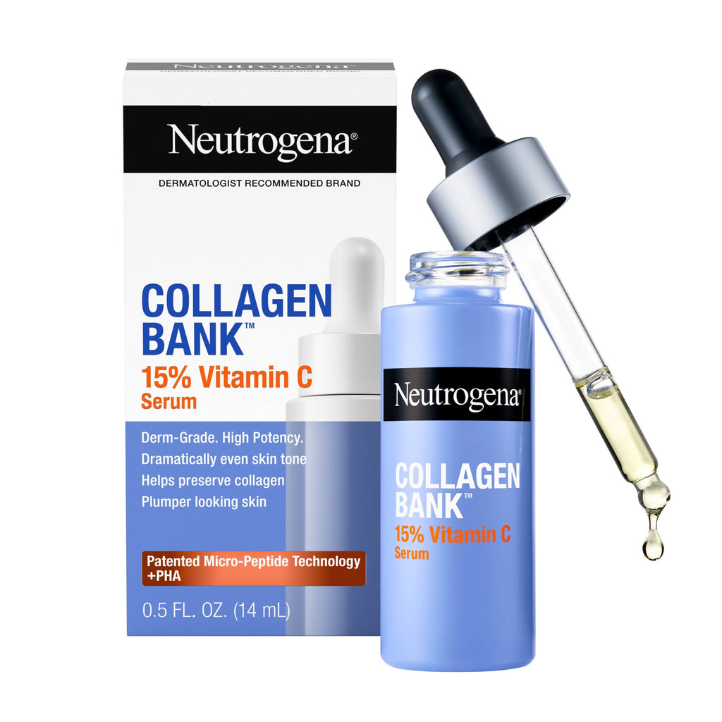 Neutrogena Collagen Bank Vitamin C Serum, 0.5 fl oz