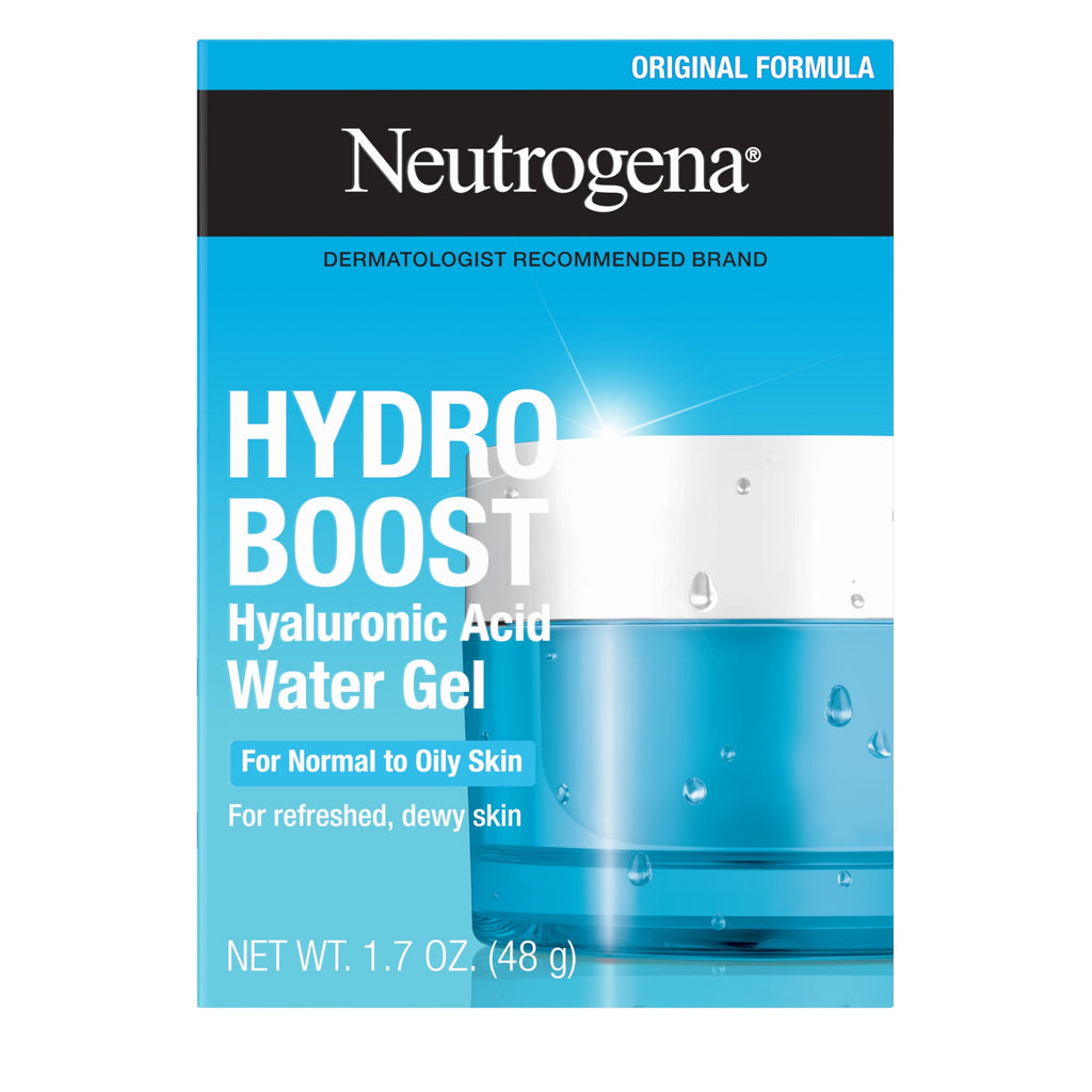 Neutrogena Hydro Boost Water Gel Face Moisturizer Lotion with Hyaluronic Acid, 1.7 oz