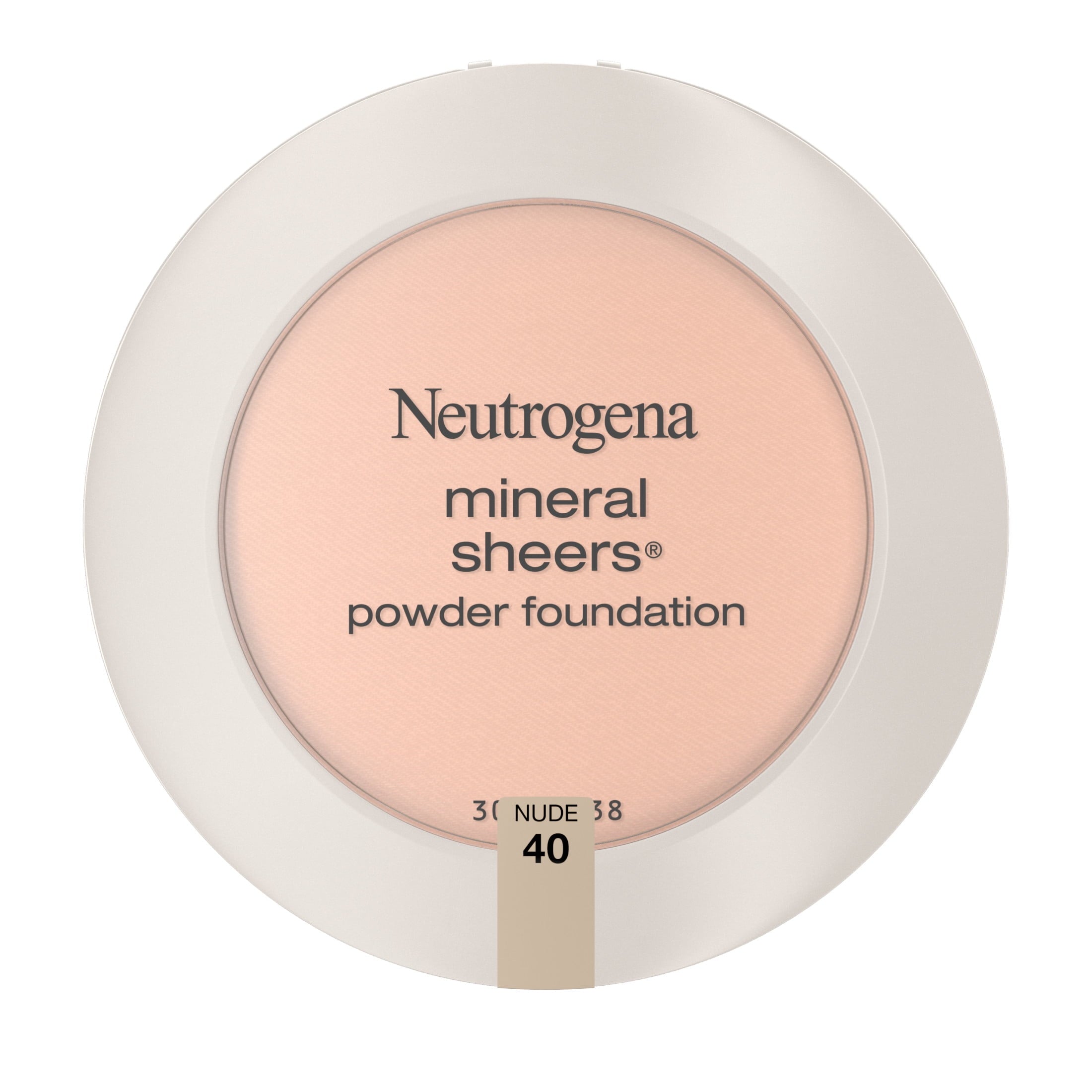 Neutrogena Mineral Sheers Oil-Free Powder Foundation, Nude 40,.34 oz
