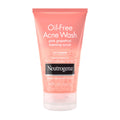 Neutrogena Oil-Free Pink Grapefruit Face Scrub, Salicylic Acid Acne Face Wash, 4.2 fl oz