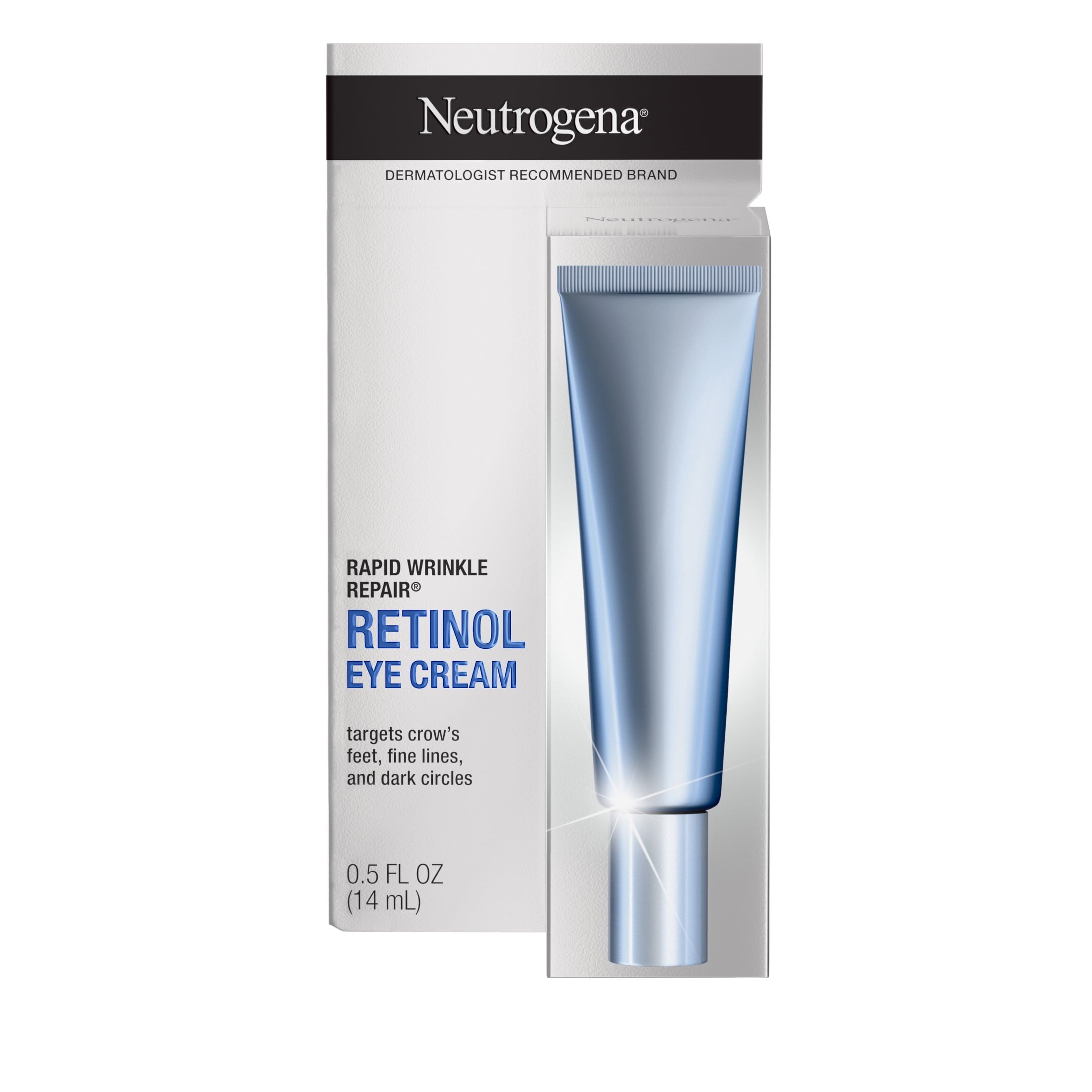 Neutrogena Rapid Wrinkle Repair Retinol Eye Cream, Anti Aging Under Eye Cream, 0.5 oz