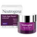 Neutrogena Triple Age Repair Night Cream Face Moisturizer, Anti Aging Night Cream for Women, 1.7 oz