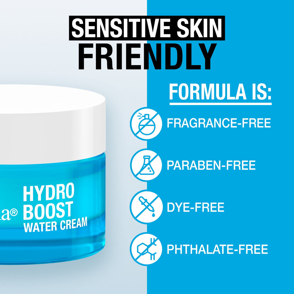 (2 pack) Neutrogena Hydro Boost Hyaluronic Acid Water Cream, Face Moisturizer, 0.5 fl oz