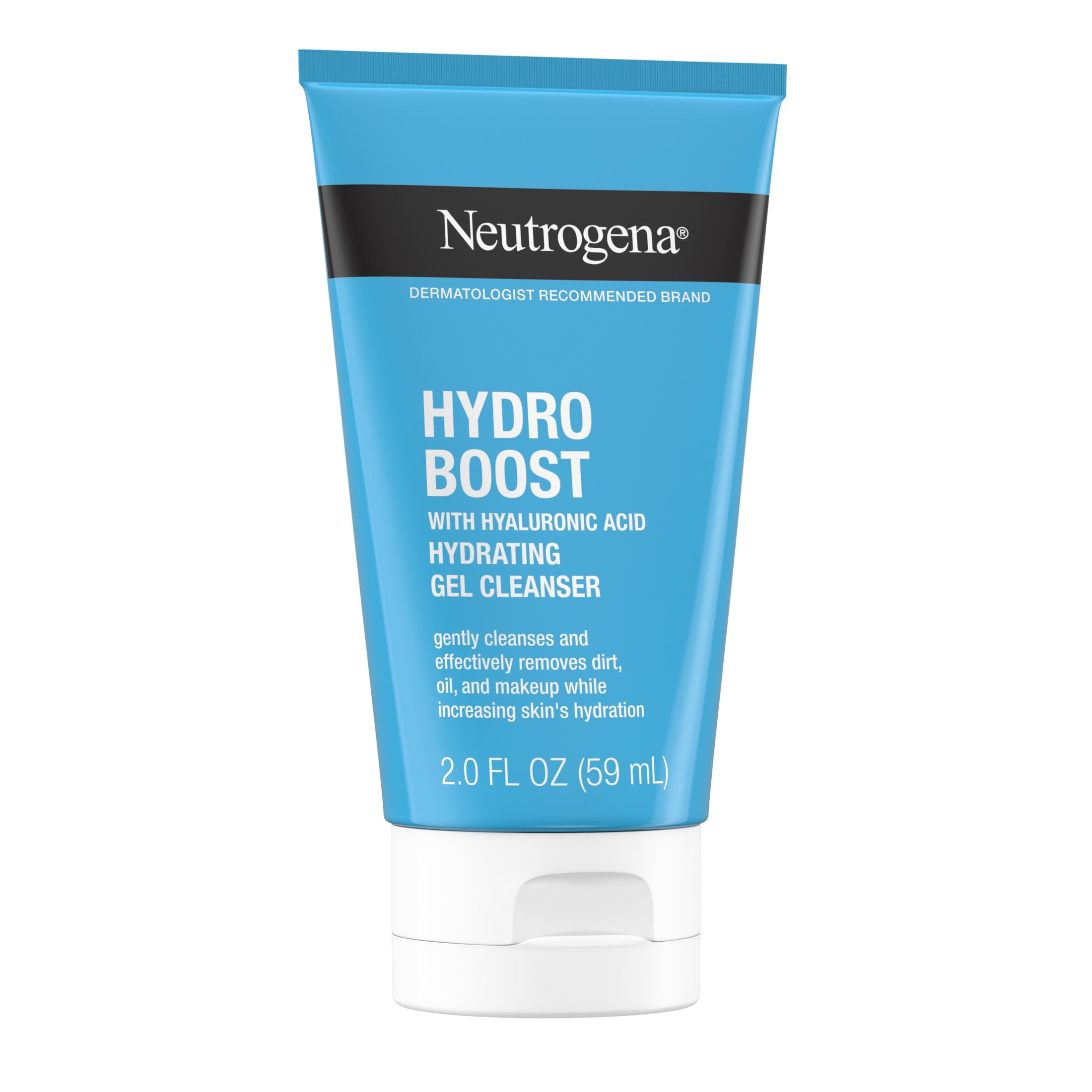 (2 pack) Neutrogena Hydro Boost Hyaluronic Acid Facial Cleansing Gel, 2 fl. oz