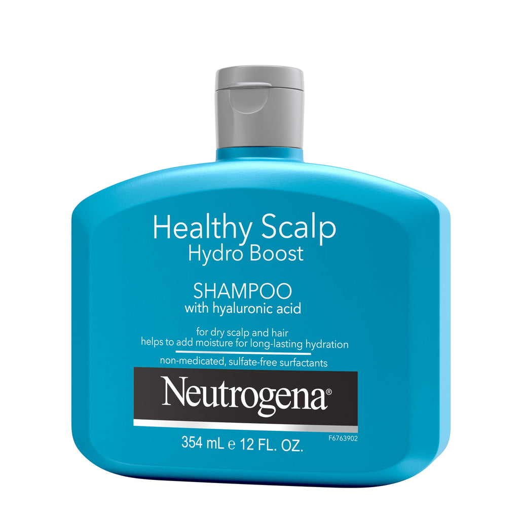Neutrogena Hydrating Shampoo for Dry Scalp & Hair with Hyaluronic Acid, 12 fl oz
