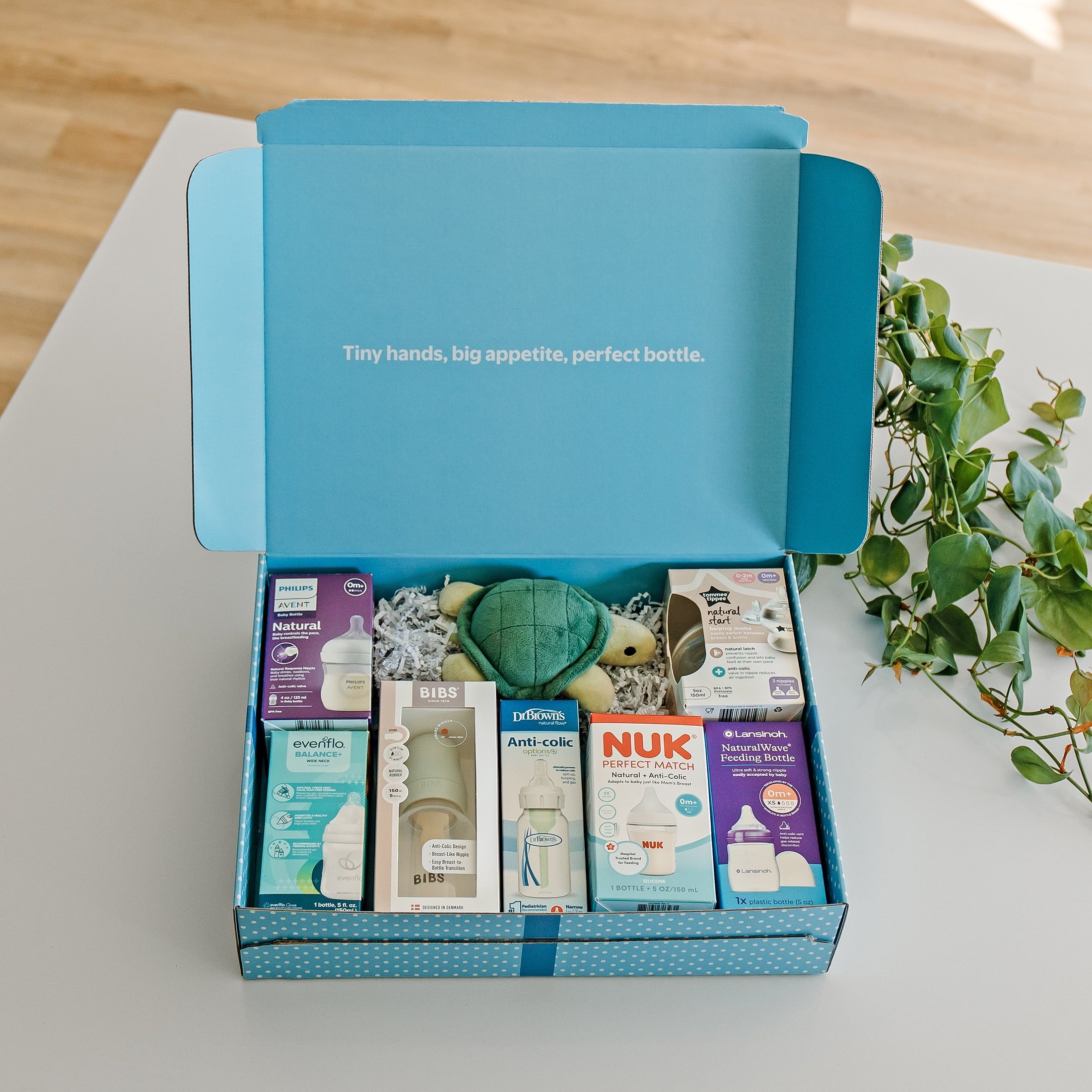 Baby Trial Kit of Bottles, Samples from 7 Brands, Various Features and Colors
