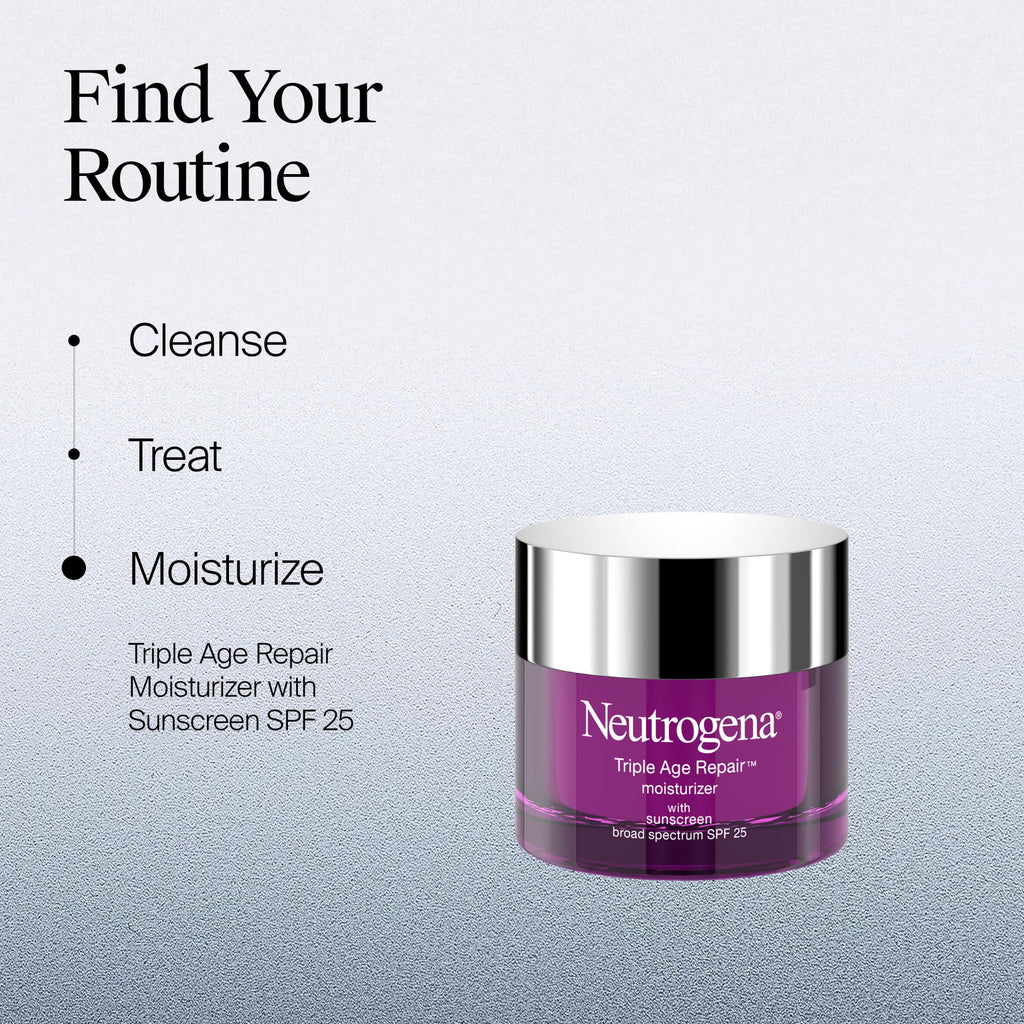 Neutrogena Triple Age Repair Moisturizer SPF 25, 1.7 fl oz